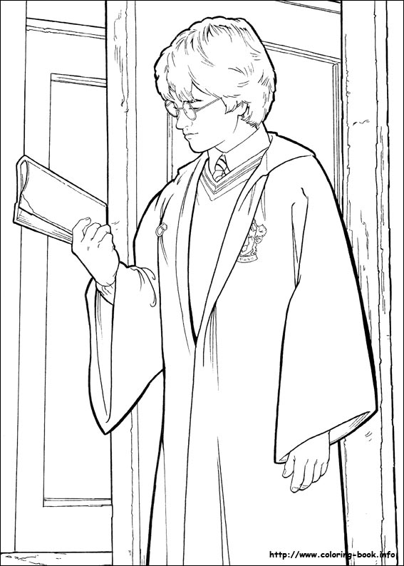 Harry Potter coloring picture